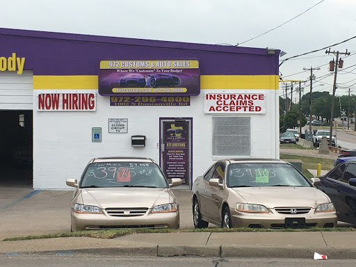 Auto Body Shop «972 Customs Paint & Collision and Auto Sales», reviews and photos, 1002 N Duncanville Rd, Duncanville, TX 75116, USA