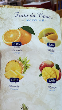 O Teodósio à Albufeira menu