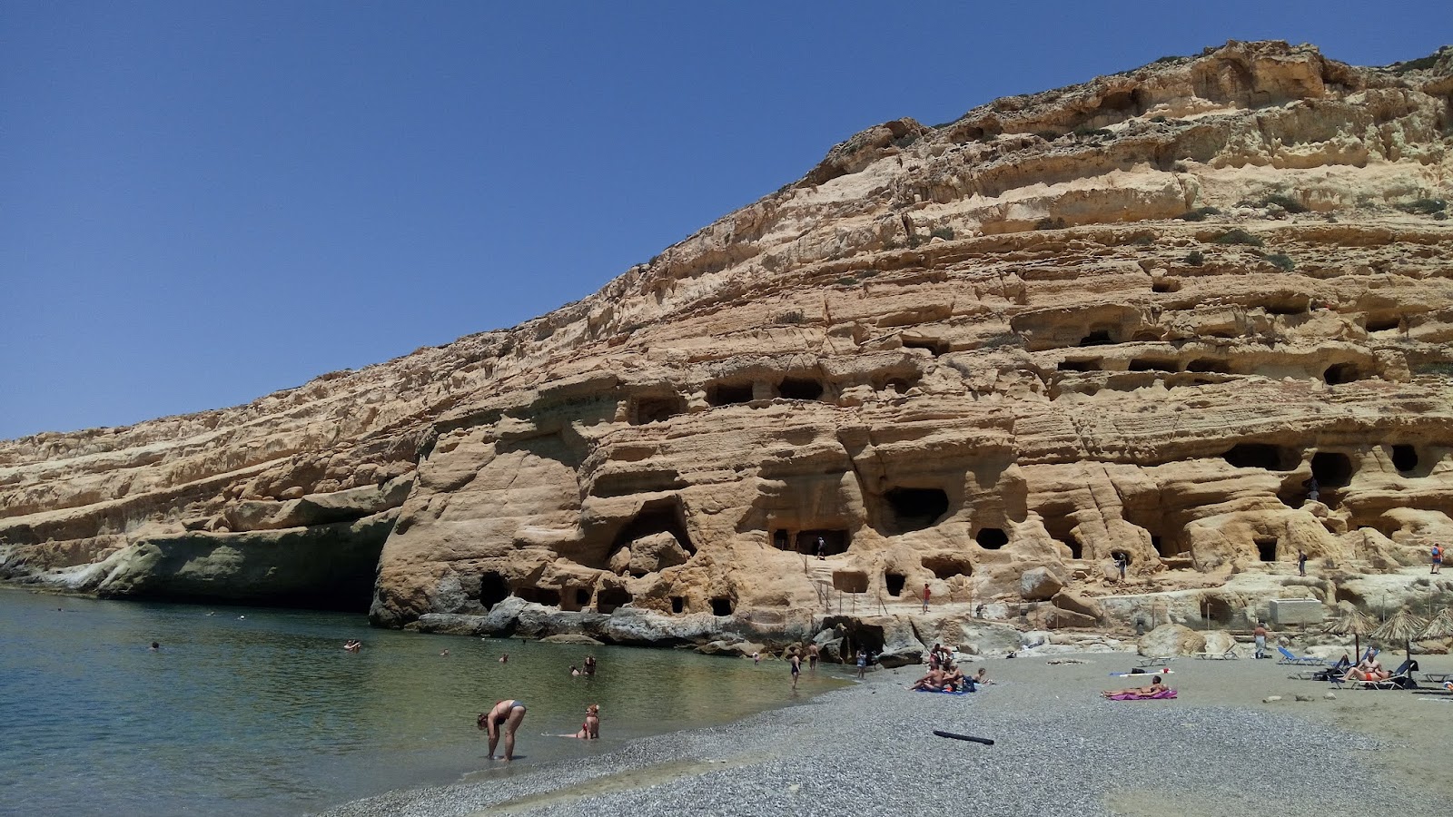 Matala beach photo #6