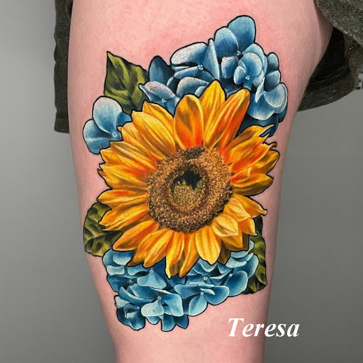 Explore tattoo ideas with initials, creative tattoo ideas in Sanford, available at Venom Ink Tattoo