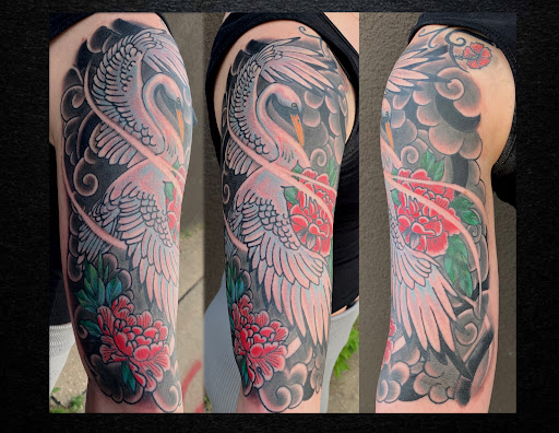 Explore tattoo ideas for guys chest, creative tattoo ideas in La Crosse, available at Blue Line Tattoo