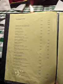 Carte du Trattoria Romana à Bad Schönborn