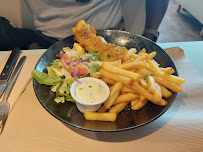 Fish and chips du Pizzeria Le Crabe Vert à Saint-Aubin-sur-Mer - n°1