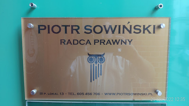 Opinie o Kancelaria Radcy Prawnego Piotr Sowiński w Legnica - Adwokat