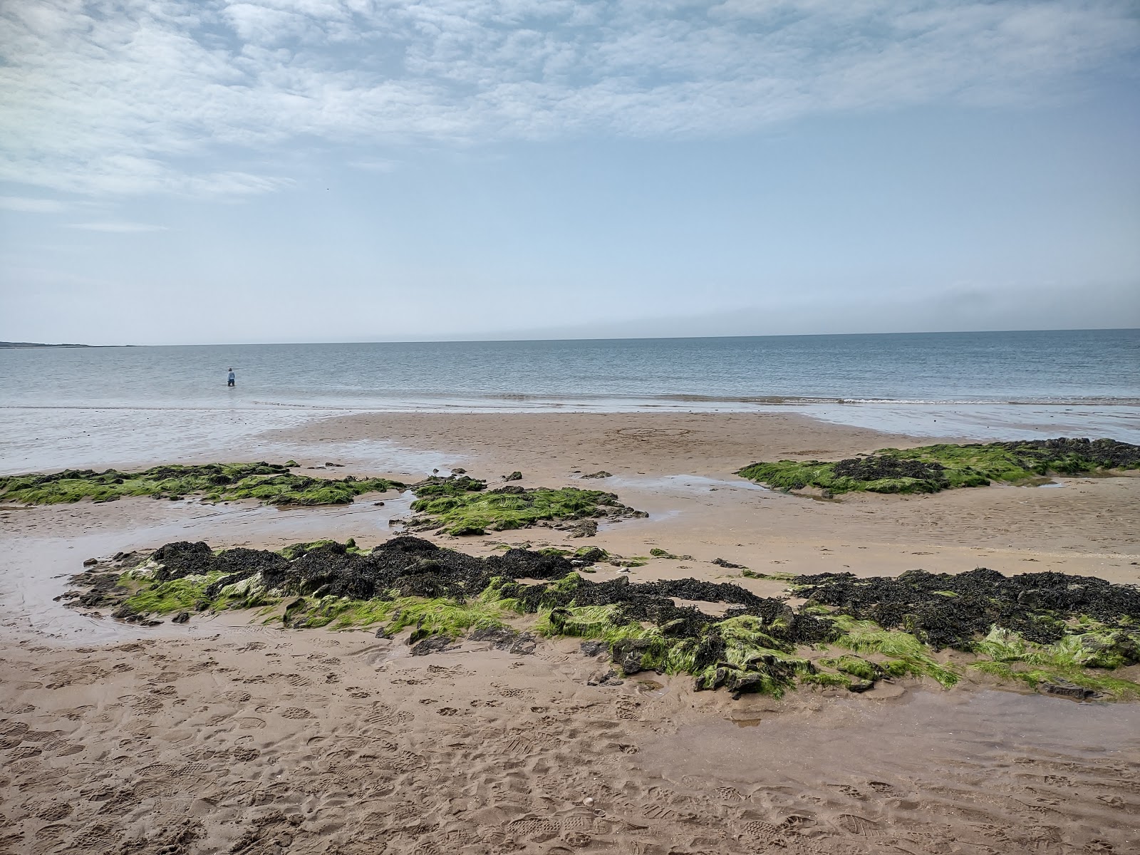 Fotografija Gullane plaža nahaja se v naravnem okolju