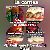 Menu / carte de La contea di giacomo e tiziana à Nunziata