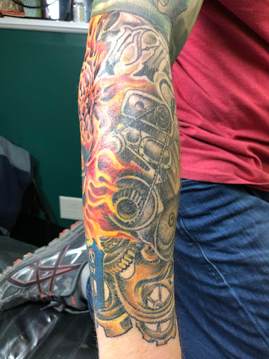 Explore male groin tattoo ideas, creative tattoo ideas in Midvale, available at Aloha Tattoos - Award-Winning Utah Ink