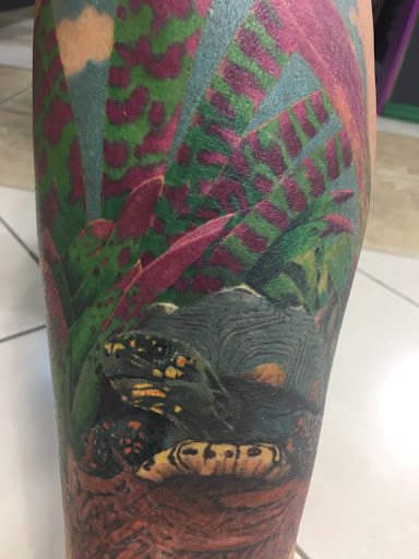 Explore dark tattoo sleeve ideas, creative tattoo ideas in Cape Coral, available at The Tattoo Emporium