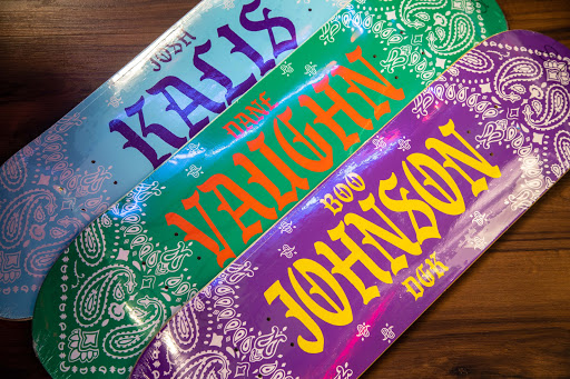 Explore colorful sleeve tattoo ideas, creative tattoo ideas in San Leandro, available at Orbit Skate and Boutique- Skate Shop & Piercing Shop in San Leandro, CA