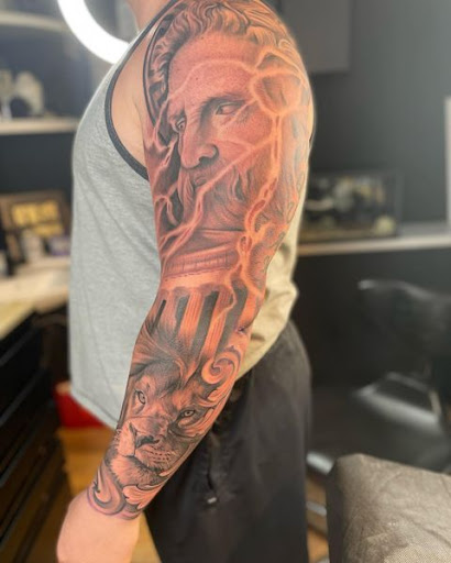 Explore grandkids names tattoo ideas, creative tattoo ideas in Prairieville, available at Kingdom Ink Quality Body Art