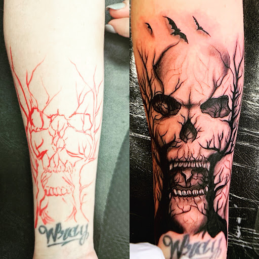 Explore woman tattoo ideas, creative tattoo ideas in Puyallup, available at Get Right Studios