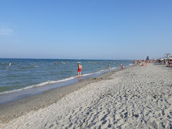 Foto di Spiaggia Molo di Ponente Cervia II con costa lunga e dritta
