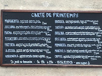 Menu / carte de Capperi - Pizzaioli Italiani à Bordeaux