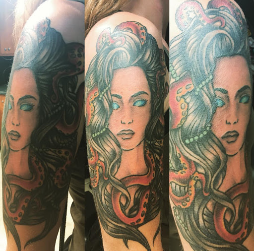 Explore eternal love tattoo ideas, creative tattoo ideas in Loveland, available at Satori Tattoo