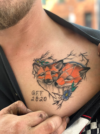 Tattoo Shop «Guerilla Tattoo», reviews and photos, 19 W King St, Shippensburg, PA 17257, USA