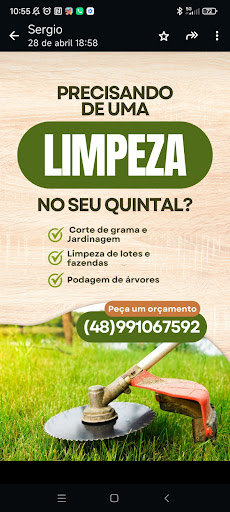 Logo da empresa - Pasqualini jardinagem