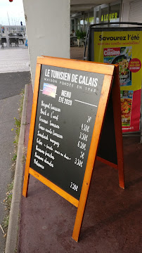 Restaurant tunisien Le Tunisien de Calais à Calais (le menu)