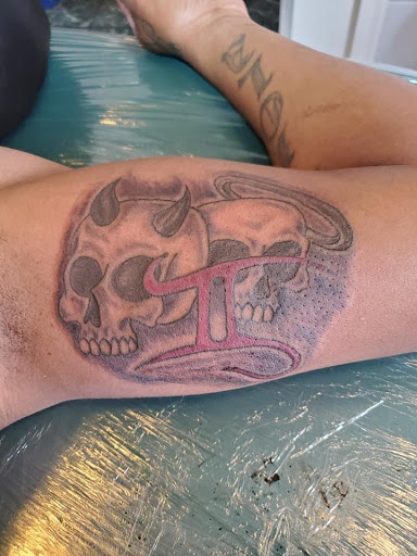 Explore mountain range tattoo ideas, creative tattoo ideas in Plattsburgh, available at Ink by Lace LLC