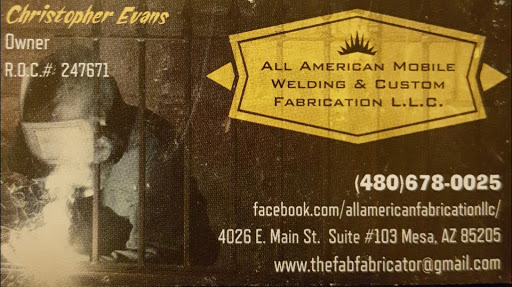 All American Mobile Welding and Custom Fabrication L.L.C.