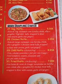 Yak & Yeti Lisbon à Lisbon menu