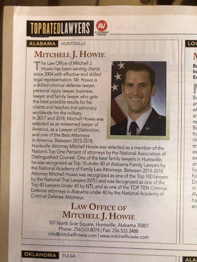 Criminal Justice Attorney «Mitchell John Howie-Law Office», reviews and photos