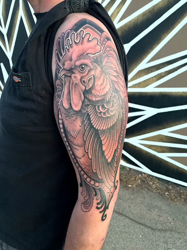 Explore medical doctor tattoo ideas, creative tattoo ideas in Prescott, available at BlackGold Tattoo