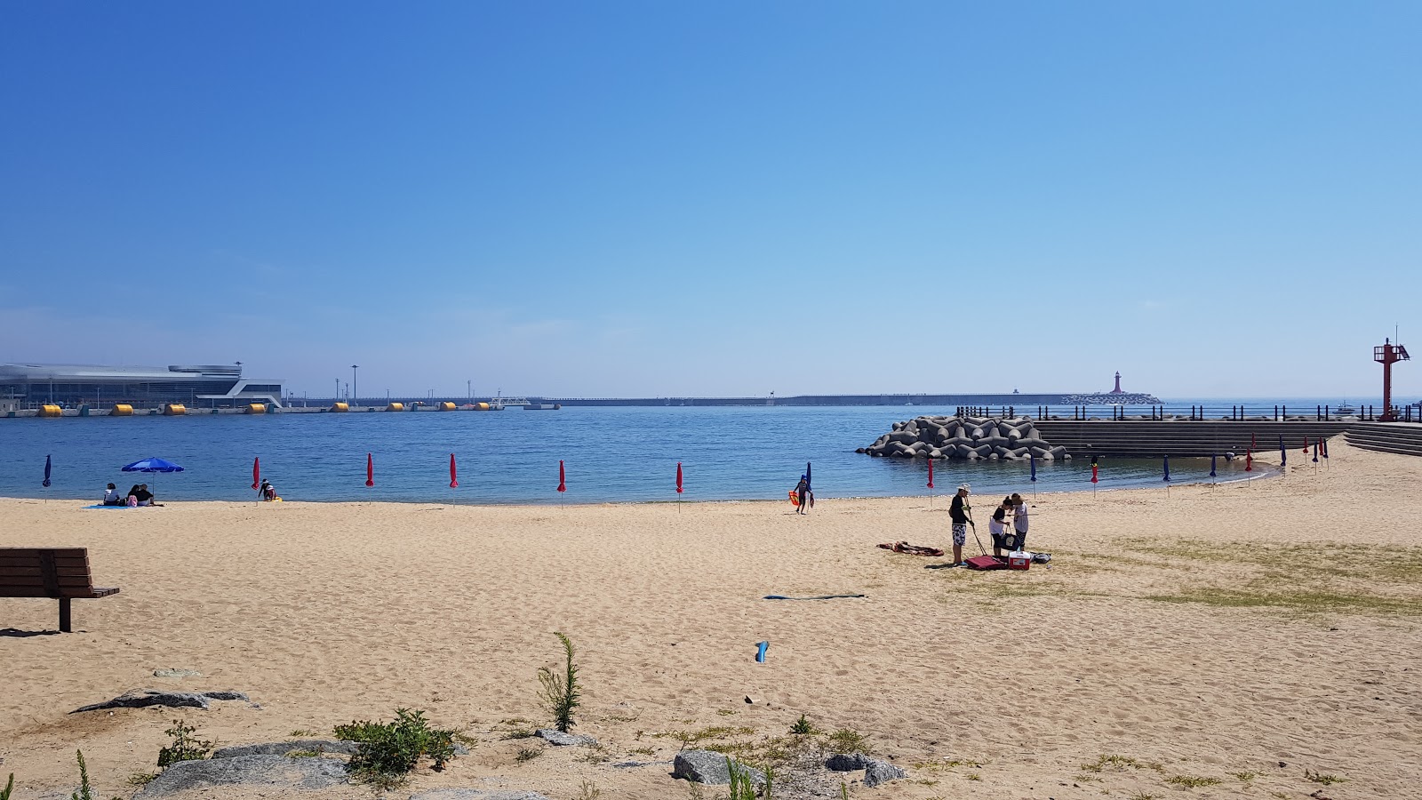 Photo of Cheongho Beach with spacious shore
