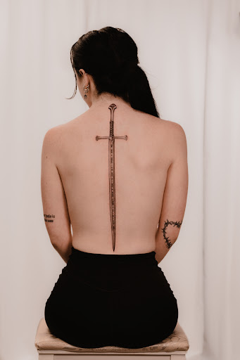 Explore tattoo ideas lettering, creative tattoo ideas in Seattle, available at Hannya Seattle Tattoo