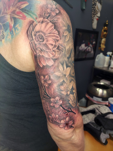 Explore slipknot tattoo ideas, creative tattoo ideas in Odessa, available at Little Dragon Tattoos Studio
