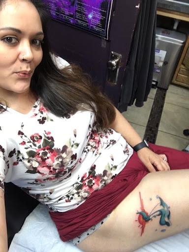 Explore skeleton tattoo ideas, creative tattoo ideas in Spokane, available at Sweet Inks & Cool Peeps