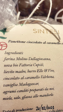 Sintesi Ristorante à Ariccia menu