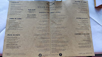 Menu du Cli Ulivi à Marina di Campo