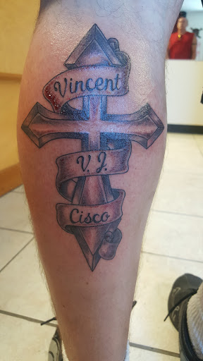 Explore angel numbers tattoo ideas, creative tattoo ideas in Middleboro, available at Darkside Kustoms