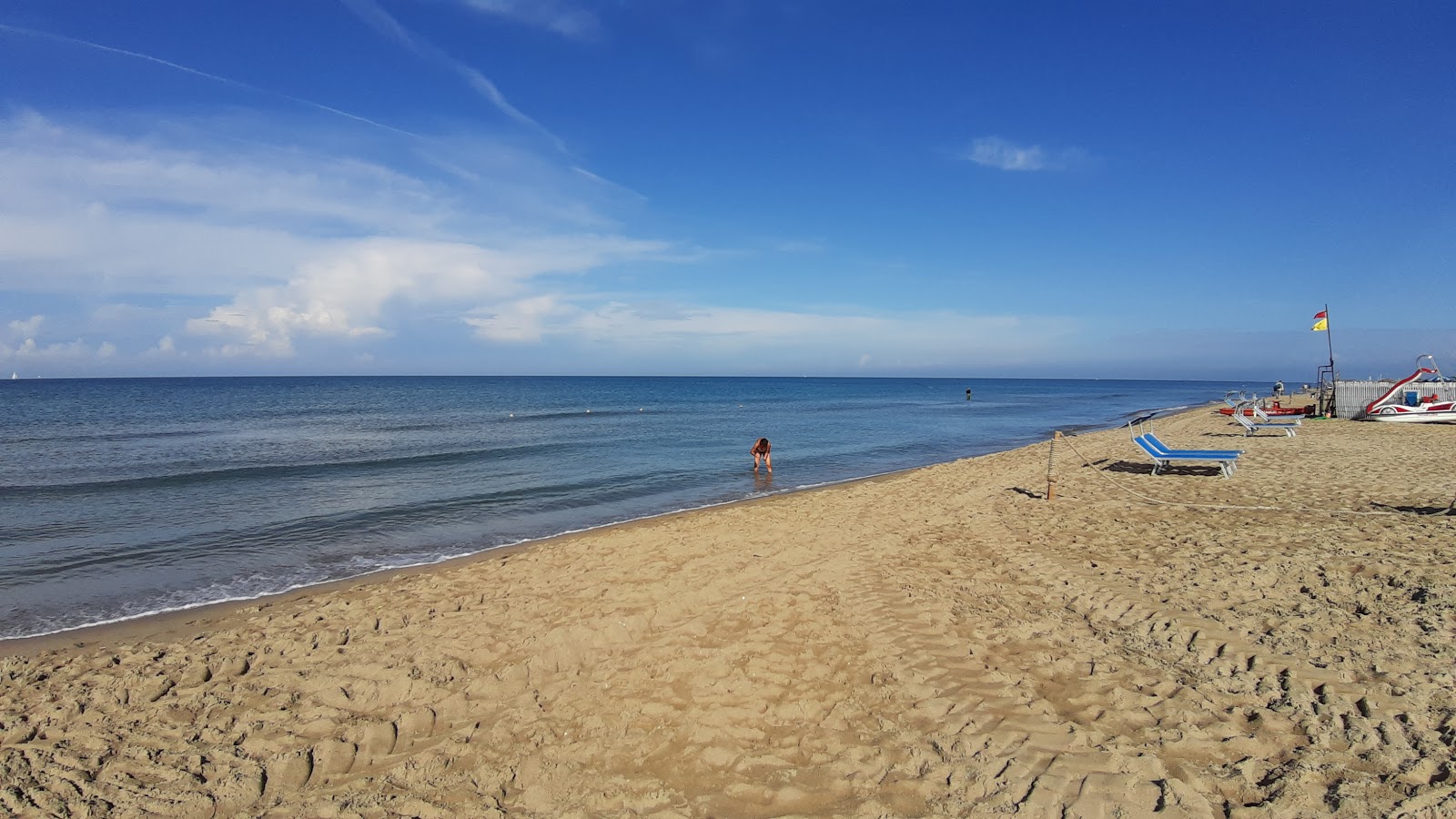 Zdjęcie Spiaggia Libera Tirrenia z poziomem czystości wysoki