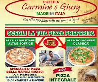 Pizzeria Made in Italy à Bologna menu