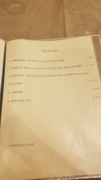 Master Chef à Santeramo in Colle carte