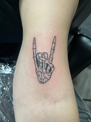 Explore outer space tattoo ideas, creative tattoo ideas in Northern Cambria, available at Chey Kline Tattoos LLC