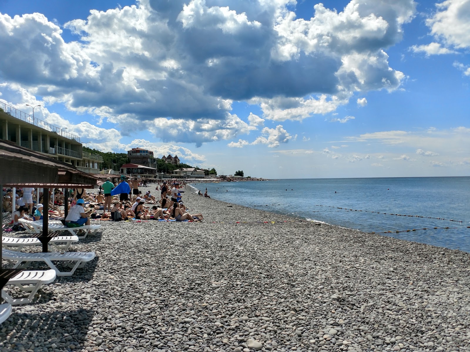 Photo de Shirokaya Balka protégé par des falaises