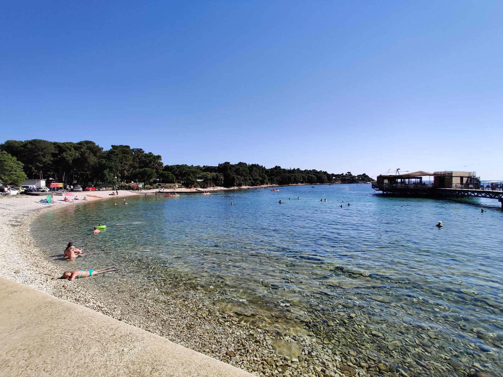 Foto van Stoja beach met een ruime kustlijn
