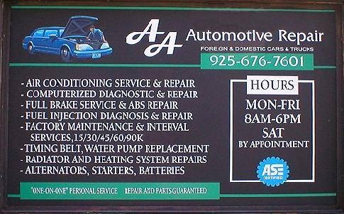 AA Automotive Repair