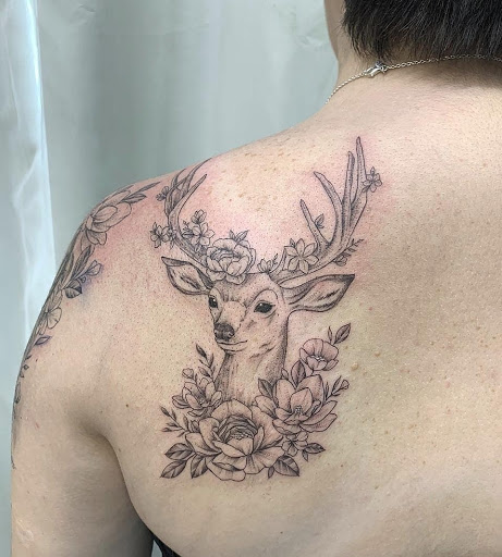 Explore ski tattoo ideas, creative tattoo ideas in Salt Lake City, available at SLC Ink Tattoo Salt Lake City, Utah