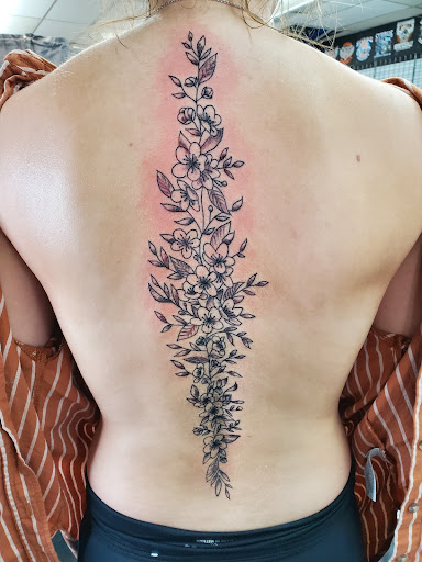 Explore honey badger tattoo ideas, creative tattoo ideas in Sturgis, available at The Tattoo Cellar