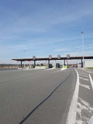 Péage de Berck - A16 - Sortie N°25 à Wailly-Beaucamp