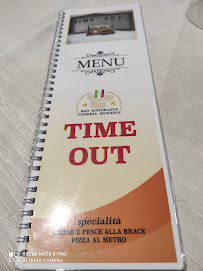 Restaurant TIME OUT Ristorante Pizzeria Bar Braceria à Lauria (la carte)