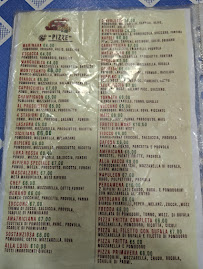Carte du Pizzeria Vecchia Napoli à Naples