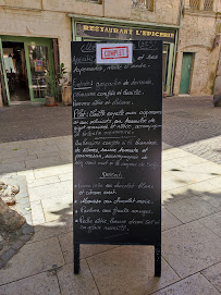 Restaurant l'épicerie Beaucaire à Beaucaire menu