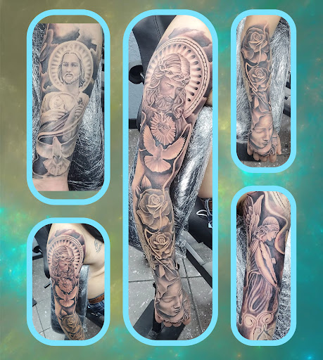 Explore fire and water tattoo ideas, creative tattoo ideas in Rio Grande City, available at RG INK