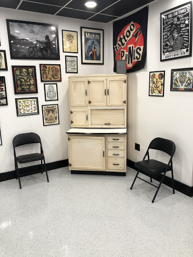 Explore queens ny tattoo ideas, creative tattoo ideas in Youngsville, available at Bad Fun Company