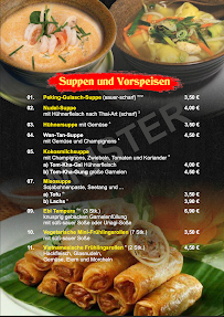 MAI VY Restaurant à Voerde menu