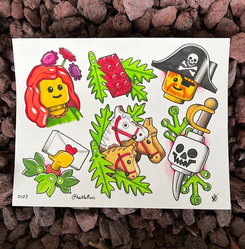 Explore day of the dead tattoos ideas, creative tattoo ideas in Paducah, available at Third Moon Tattoos